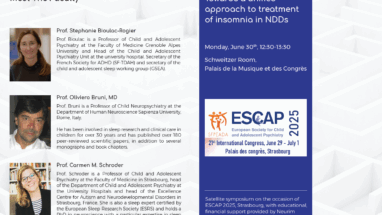 Neurim’s Satellite Symposium at ESCAP 2025